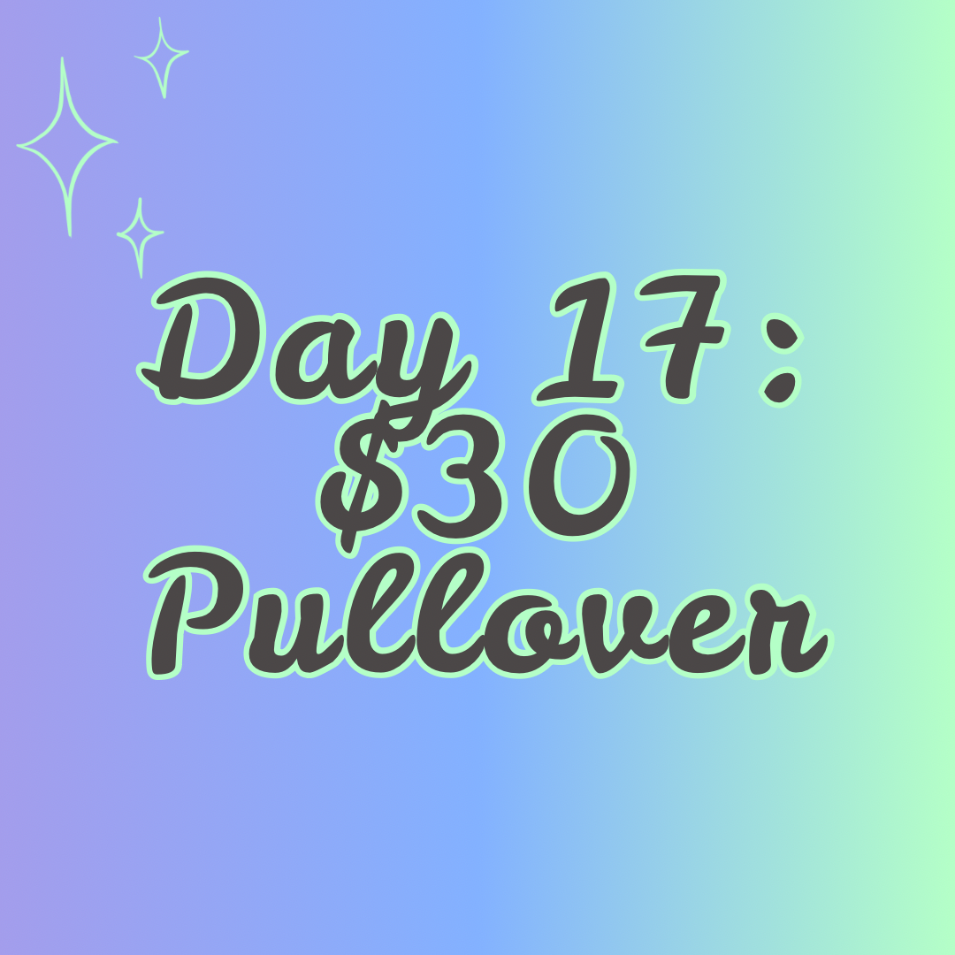 $30 Pullover