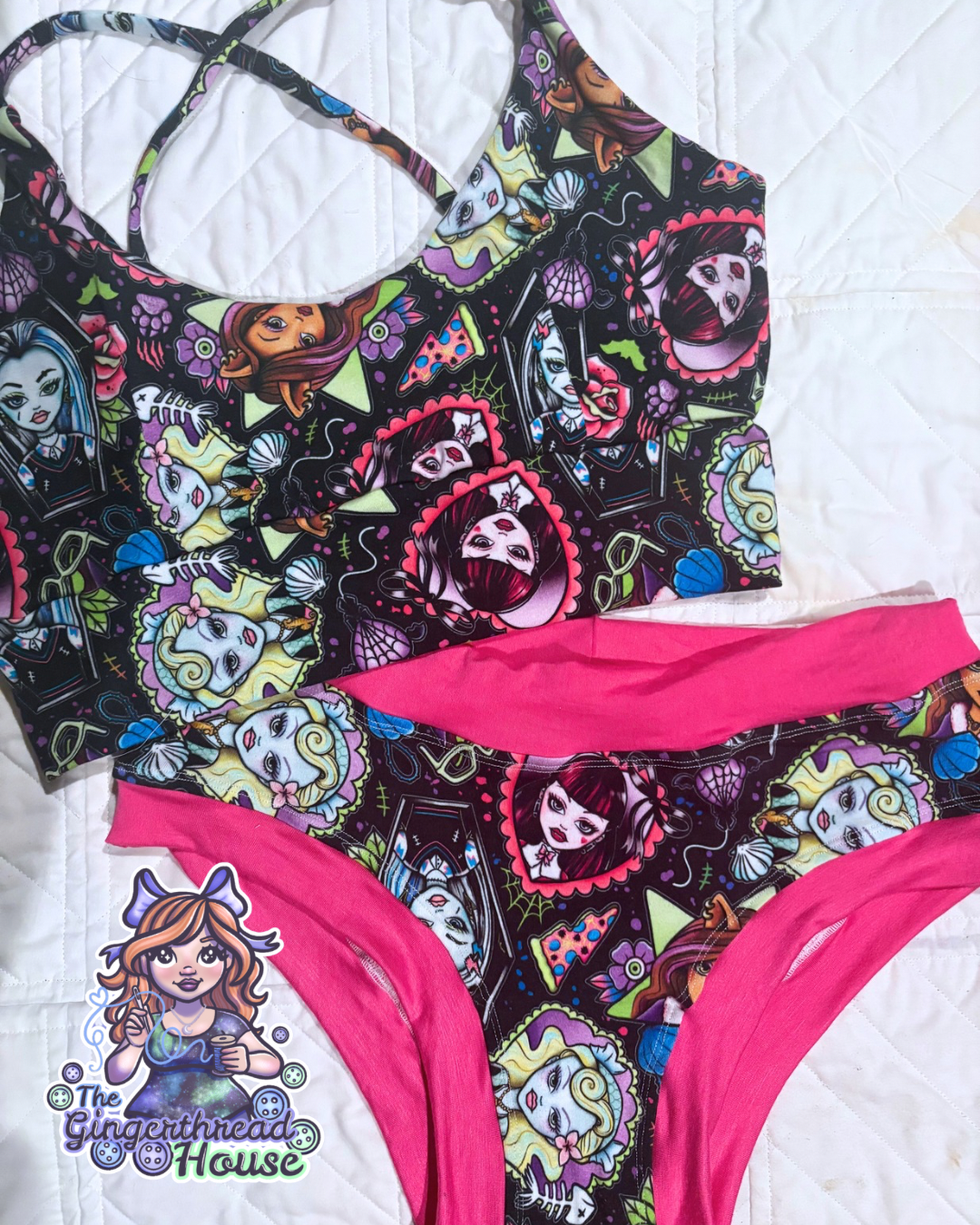 36C/XL Booty Brief Set