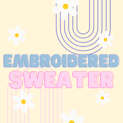 Embroidered Sweater