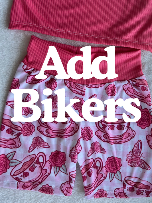 Add Solid Colored Bikers