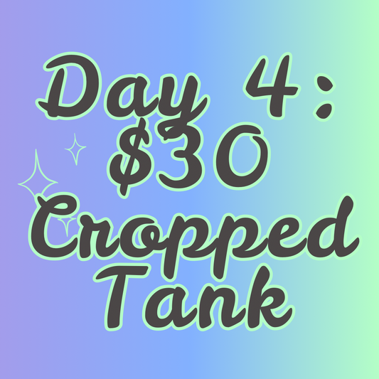 $30 Cropped Tank