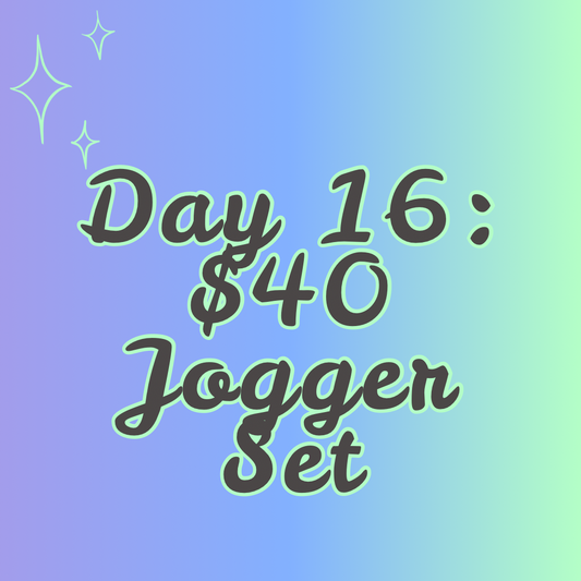 $40 Jogger Set