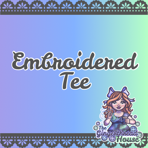 Embroidered Tee