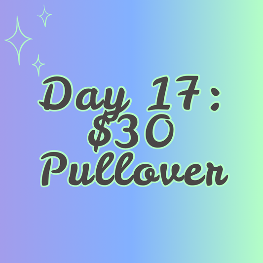 $30 Pullover
